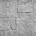 Beckers Betonzaun Standard Motiv Flagstone grau Steinoptik