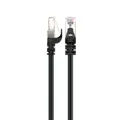 Schwaiger CAT 6 Netzwerkkabel SF/UTP RJ45 2,5m schwarz Ethernet-Kabel