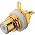 Monacor Cinch Einbaubuchse 2 Stck. (r/s) (T-710GI)