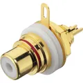 Monacor T-710GI Cinch-Einbaubuchse