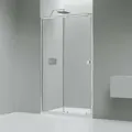 Duschabtrennung Bernstein Schiebetür Ex505 Nano Echtglas Klarglas 195cm 120cm