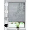 Sonello Jalousie Klemmfix ohne u. mit Bohren 70cm x 220cm Silber Aluminium Jalousette, Klemmfix, Inkl. Halterung für Decken- u. Wandmontage Alu Jalousie Fenster u. Tür, Blickdicht freihängend silberfarben 70 cm x 220 cm