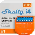 Shelly Plus i4 | WiFi- und Bluetooth-Smart-Controller mit 4 digitalen Eingängen
