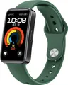 Für Huawei Watch Band 10 / 10 NFC Solid Color Silikon Armband D- Grün
