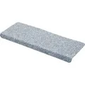 Pergamon Trend Nadelfilz Stufenmatte Bent 15er-Set Grau 24x65cm
