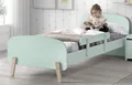 Vipack: Einzelbett mit Absturzschutz "KIDDY" mintgrün - Kinderbett Jugendbett