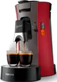 Philips Senseo Kaffeepadmaschine Select CSA240/90, mit drei Kaffee-Einstellungen, aus 21% rec. Plastik, Memo-Funktion