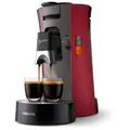 Philips CSA240/90 - Kaffeepadmaschine - dunkelrot