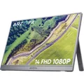 Arzopa Portabler Monitor EEK A (A - G) 35.6 cm (14 Zoll) 1920 x 1080 Pixel 16:9 25 ms HDMI, USB-C (DP Alt Mode), USB-A IPS LCD (A1S)