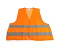 Koopman Warnweste Signalweste Warnweste Orange EN471 Sicherheits- & Pannenweste (1-tlg) mit Klettverschluss