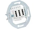 TAE DOSE Telefondose 3x6 NFN UP Rutenbeck passend zu Gira Jung Busch Jäger