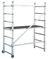 Krause 916174 CORDA Kleingerüst mit Rollen Arbeitshöhe 3 M Gerüst Montagegerüst