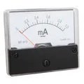 Messinstrument 0 - 1 mA DC zum Einbau, Analog Amperemeter mit Shunt