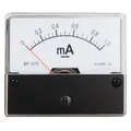 Analog-Messinstrument 0 - 1 mA DC Messgerät zum Einbau, Einbaumessinstrument