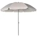 Trendline - Sonnenschirm Creme Ø 180 Cm Uv-schutz: 60+ Sonnenschutz Strandschirm