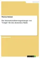 Die Internationalisierungsstrategie von \"Uniqlo\" für den deutschen Markt There