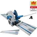 Scheppach Tauchsäge PL75 mit 1400mm Führungsschiene | Handkreissäge | 1600W Schnitttiefe 75mm | SägeblattØ 160mm 36Z | neigbar mit Kippschutz ...