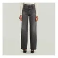 G-Star für Damen. D23591-D874-H402 Jeans Deck 2.0 High Loose schwarz (28/34), Lässig, Baumwolle, Denim