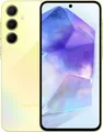 Samsung Galaxy A55 5G Smartphone Dual-SIM RAM 8 GB Interner Speicher 128 GB microSD slot OLED-Display 6.6" 2340 x 1080 Pixel (120 Hz) Triple-Kamera 50 MP 12 MP 5 MP front camera 32 MP awesome lemon (SM-A556BZYAEUB)