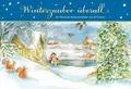 Winterzauber überall | Ein Windlicht-Adventskalender mit 24 Türchen | Haseloff