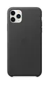 Apple Leder Case (für iPhone 11 Pro Max) - Schwarz - 6.5 Zoll