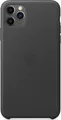 Apple iPhone 11 Pro Max Lederhülle Schwarz