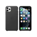 iPhone 11 Pro Max Lederhülle - Original Offiziell Apple - Schwarz - MX0E2ZM/A