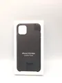 Apple Leather Case Für iPhone 11 Pro Max - Schwarz