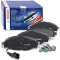 Bosch BP1505 Bremsbeläge - Vorderachse - ECE-R90 Zertifizierung - vier Bremsbeläge pro Set