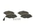 Bremsklotzsatz, Scheibenbremse 0 986 494 660 BOSCH für AUDI VW SEAT