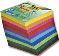 Folia 8955 Faltblätter "Mini" 5x5cm - 10 Farben sortiert, 500 Blatt, 70g/qm