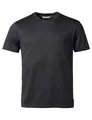 VAUDE Essential T-Shirt für Herren – Schnelltrocknendes & pflegeleichtes Sport Shirt, Atmungsaktives Outdoor T-Shirt mit Rundhals - Black, XXL