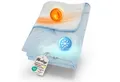 Herlag 4-Jahreszeitenbett 2-in-1 Bettdecke Sommer- & Winterseite Kühlend & Wärmend, Ganzjahresdecke