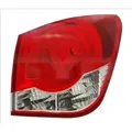 TYC Heckleuchte links ohne Lampenträger für CHEVROLET 95144212 95965223 95039730 11-11724-01-9