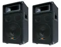 E-Lektron PW20 DJ PA 3-Wege Lautsprecher Paar Stand-Lautsprecher 2.0 (Passives Lautsprecher Paar)