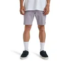 2-in-1-Shorts BILLABONG "Crossfire Mid", Herren, Gr. 33(M/L), lila (light lila), 64% Polyester, 22% Baumwolle, 8% Elasthan, 6% Polyamid, Hosen