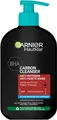 GARNIER Gesichtsreinigungsgel GARNIER SKIN ACTIVE BHA CARBON CLEANSER ANTI-MITTESSER, mildert Unreinheiten, erneuert Haut, sorgt für mattierte Haut