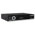 TechniSat DIGIPLUS UHD S2-4K Sat Receiver mit alphanumerischem Display und Twin Tuner (DVB-S/DVB-S2, HEVC, H.265, PVR Aufnahmefunktion, WLAN, LAN, CI+, USB, OLED) schwarz