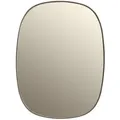 Muuto Framed Spiegel, small, taupe