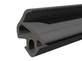 DQ-PP Türdichtband DQ-PP Fensterdichtung, Schwarz, 1 Meter, PVC Fenster, Gummidichtug, ALUPLAST, GEALAN, KBE, KOMMERLING, LB, PANORAMA, PLUS-TEC, REHAU, VEKA, UNIV.