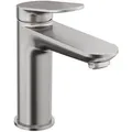 Duravit Wave Einhebel-Waschtischarmatur M ohne Ablaufgarnitur, Badarmaturen, edelstahl gebürstet