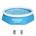 Aufblasbarer Pool Bestway 244 x 61 cm Blau 1880 L