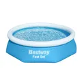 Bestway Aufblasbarer Pool Erwachsene Ring mit Luftreiniger 244x61 cm Garten 57