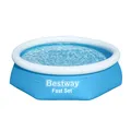 Bestway Aufblasbarer Pool Erwachsene Ring mit Filter 244x61 cm Garten 57450