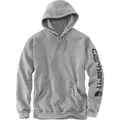 Carhartt Iconic K288 Logo Sweatshirt heather gray/black (E20) XS REG