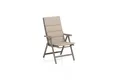 KETTLER Basic Plus Multipositionssessel, taupe/Stucco beige, Aluminium/Outdoorgewebe