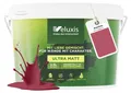 Wandfarbe Rosa Rot Altrosa Matt Innenfarbe – Deckkraft Klasse 1, VOC-frei, Ohne Grundierung, Tropfarm – Wohnzimmer & Schlafzimmer – 2,5L – Veluxis (Rosy Raspberry)