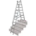 Krause Corda Vielzweck-Leiter 3 x 8 Sprossen Treppenversion