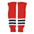 Sherwood Unisex Kinder Sokken Sher-wood Nhl Stutzen, Rot/Schwarz/Weiß, Junior EU