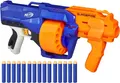 GW605c N Strike Elite Surgefire Spielzeugblaster, mit Trommelmagazin